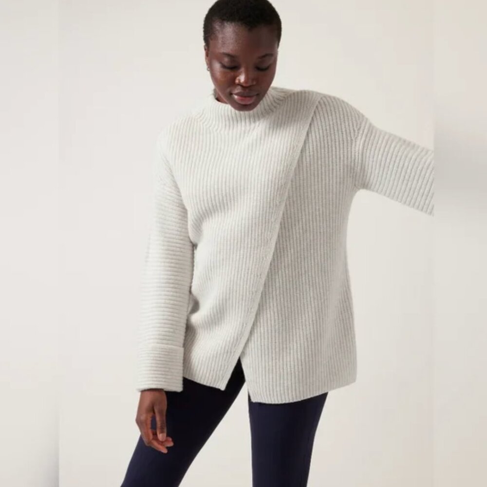 Athleta Azalea Wool and Cashmere Sweater